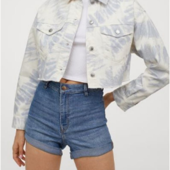 H&M Pants - H and M high waisted denim shorts